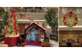 【ホテルグランヴィア岡山】11月1日よりロビーにクリスマスツリー登場!「クリスマスデコレーション」高さ4mのクリスマスツリーとサンタの家が登場!