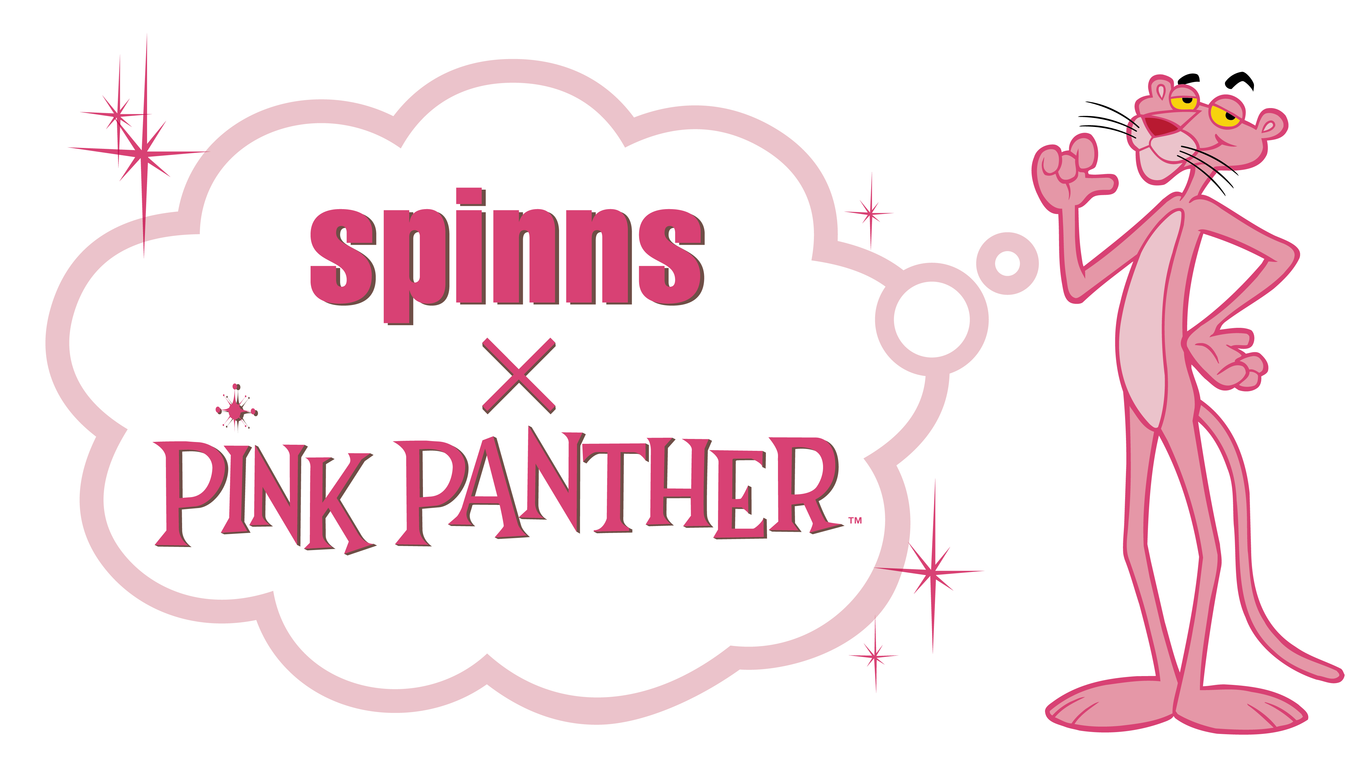 スピンズ × ピンクパンサー  11月上旬より、 コラボ商品発売！