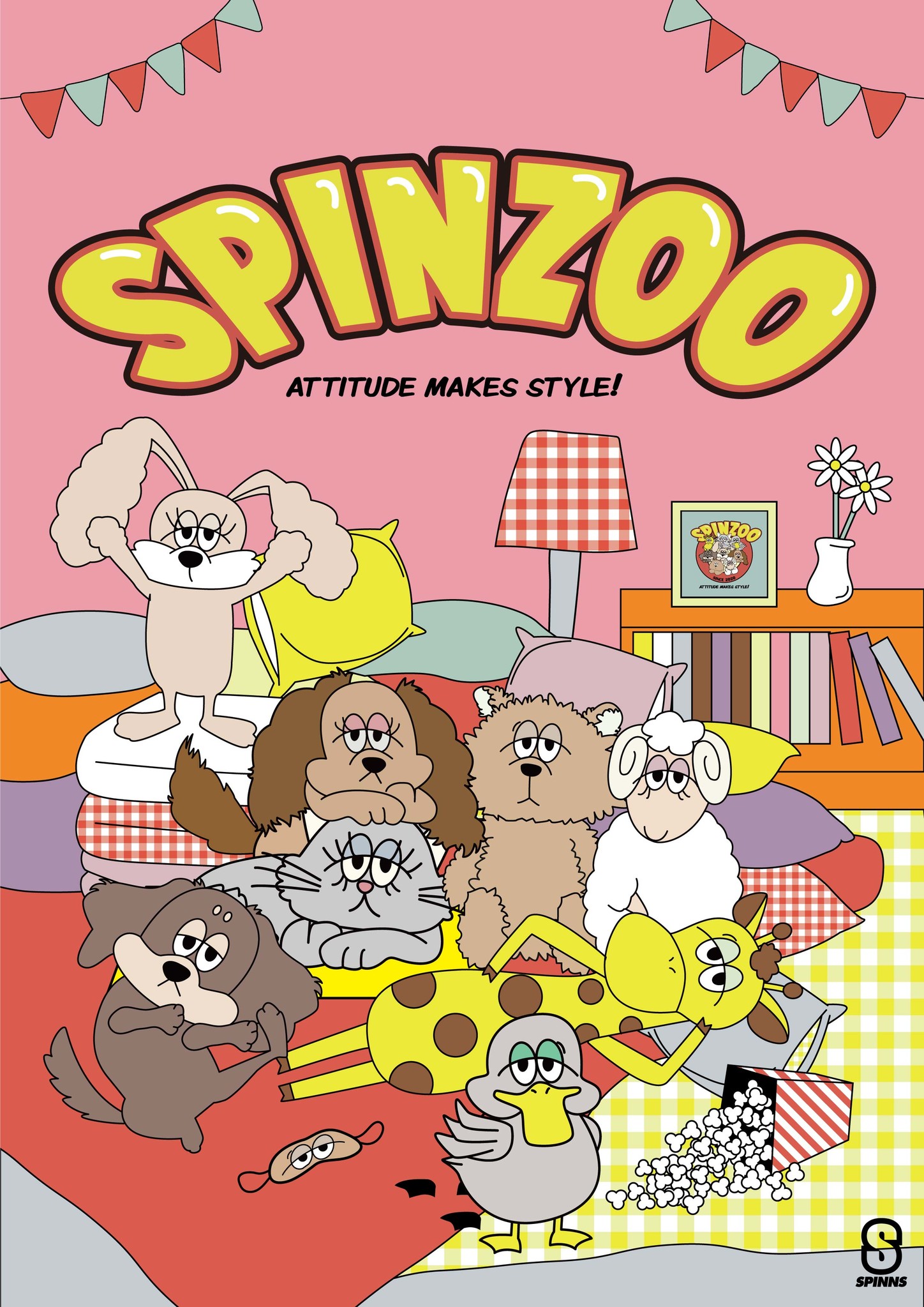 アパレルブランド Spinns からオリジナルアニマルキャラクター スピンzoo が登場 株式会社ヒューマンフォーラムのプレスリリース