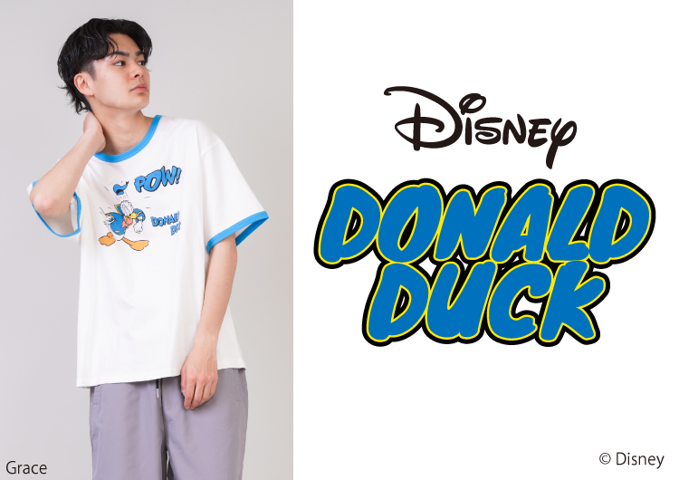 ディズニーの大人気キャラクター ドナルドダック の愛くるしいデザインがプリントされたtシャツが登場 株式会社ヒューマンフォーラムのプレスリリース