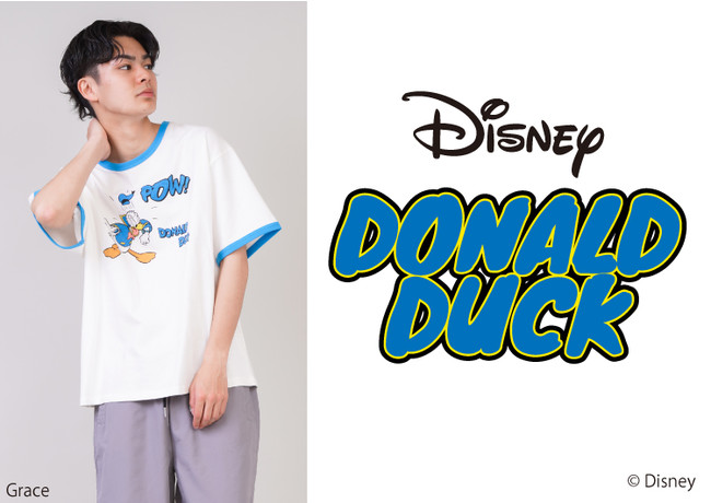 ディズニーの大人気キャラクター ドナルドダック の愛くるしいデザインがプリントされたtシャツが登場 株式会社ヒューマンフォーラムのプレスリリース