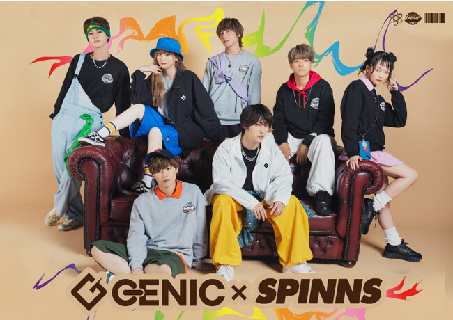 男女7人組ダンス&ボーカルグループ『GENIC』とのコラボレーション ...