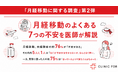 月経移動、未経験者の約76%が「不安がある」。その内約5人に1人は「なにが不安かは分からないが、なんとなく怖い」～月経移動のよくある7つの不安を医師が解説～