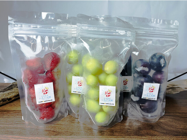 あまおう×2種の葡萄 あまおう×2種の葡萄