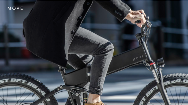 10分で目標金額達成！】次世代e-Bike「MOVE X」が誕生！街乗り・通勤 