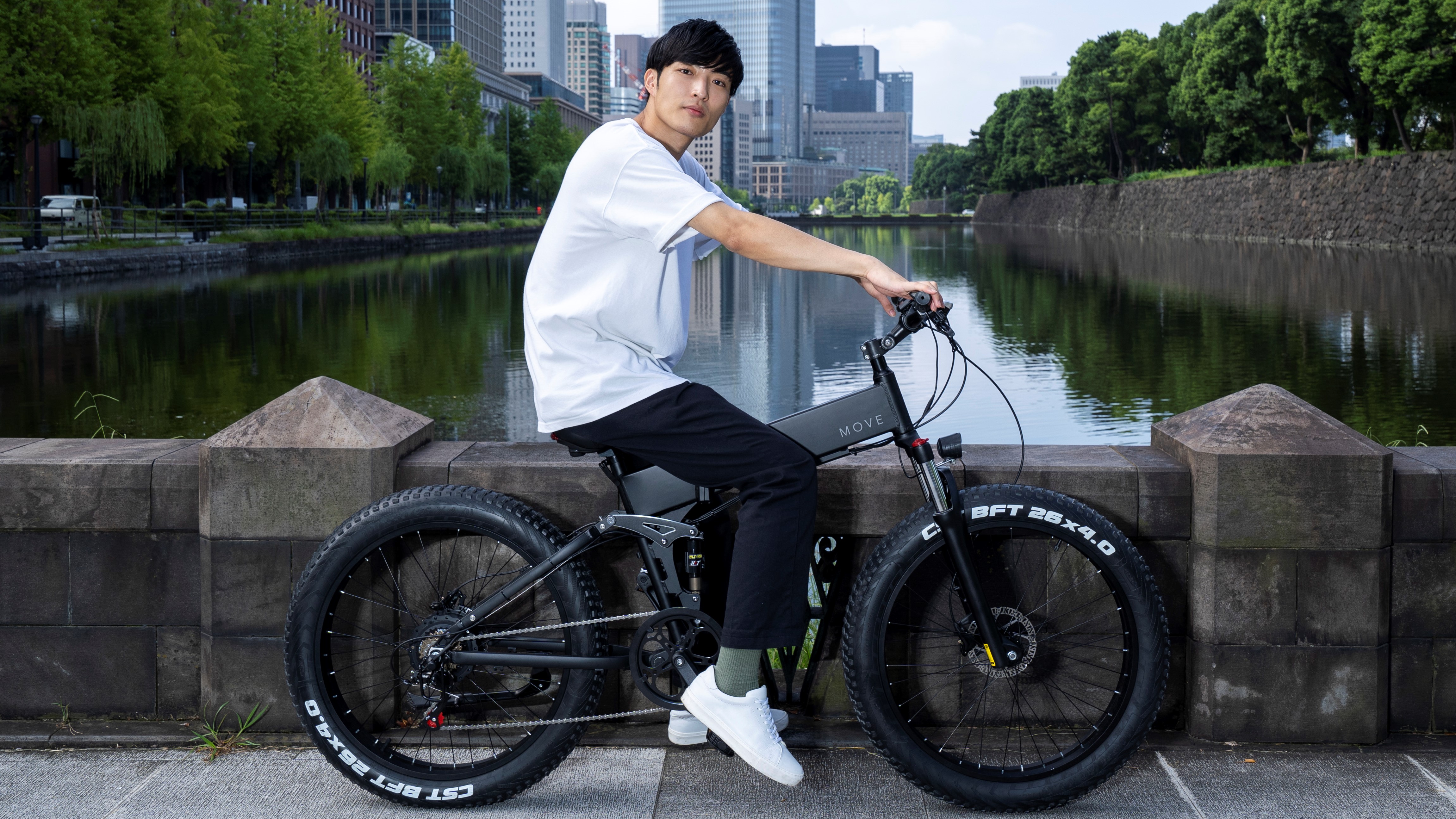 MOVE X 電動自転車 26inch MTB MOVE X｜次世代ファットタイヤ型E-bike｜折りたたみ電動アシスト