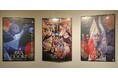 「阿波おどり×鬼滅の刃」のコラボポスターを展示