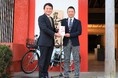 【鹿児島県霧島市】九州電力送配電株式会社から霧島市への電動アシスト付き自転車寄贈式を行いました