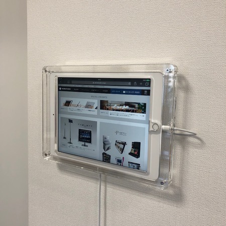 iPadケース『K1』iPadの壁掛け・壁面取り付け・壁面固定