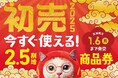 眼鏡市場の『2.5割増商品券』宮城県の店舗限定で2025年1月6日(月)まで販売!