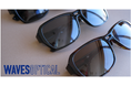 ドライブや海で活躍する大ぶりの偏光レンズを採用。『WAVES OPTICAL』よりサングラス登場