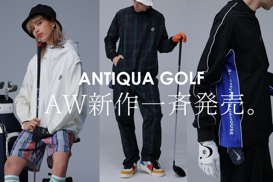 ANTIQUAGOLF』から2023AW新作商品が一斉発売しました。｜株式会社