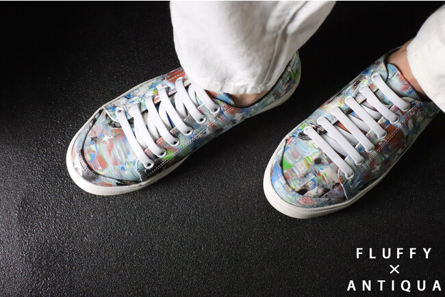 antiqua×FLUFFYコラボスニーカー　￥6,930円 (税込)