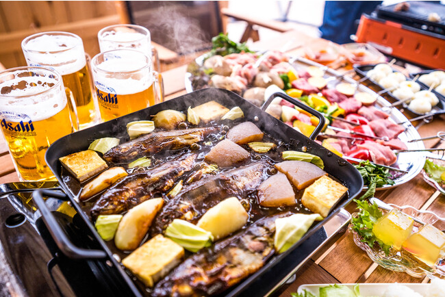 Glamparkでグランピング 旅館ならではのご当地変わり種bbq特集 季節の新メニューも 株式会社glamparkのプレスリリース