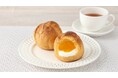 【平和堂】平和堂こだわりブランドE-WA! 「E-WA! オレンジソースとチーズクリームの2層シュークリーム」期間限定・新フレーバー