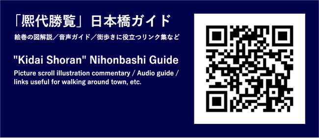 地下コンコースに掲出されているQRコード