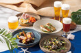 神奈川の海と畑の恵みを味わう、ホテルダイニングの夏限定ビールフェア開催