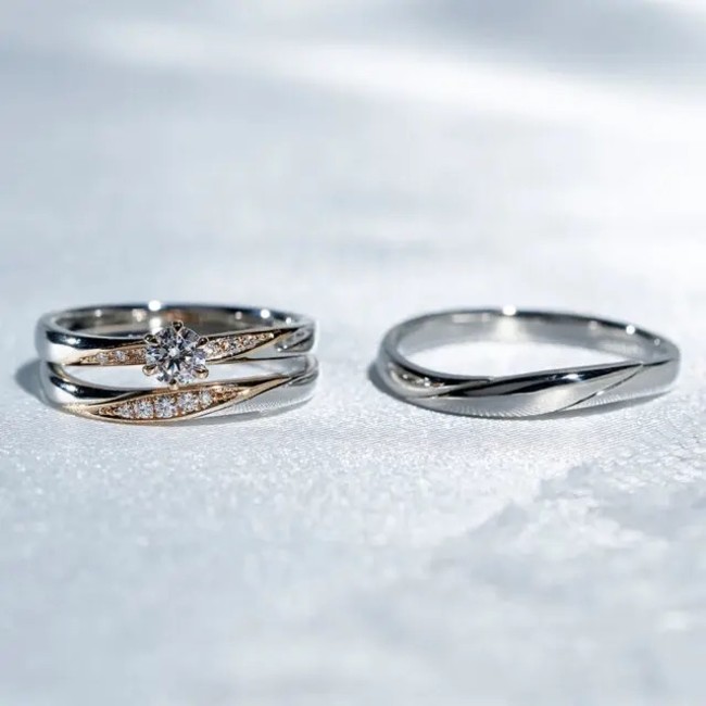 JKPlanetリミテッドエディション 婚約指輪&結婚指輪(JKPL-1)