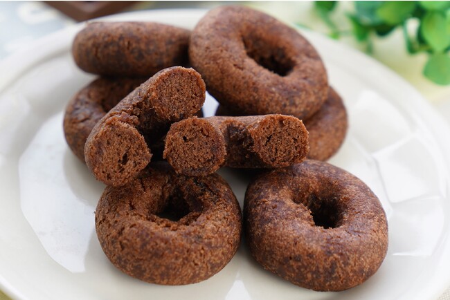 ミルクチョコドーナツ 盛り付け例 ミルクチョコドーナツ 盛り付け例