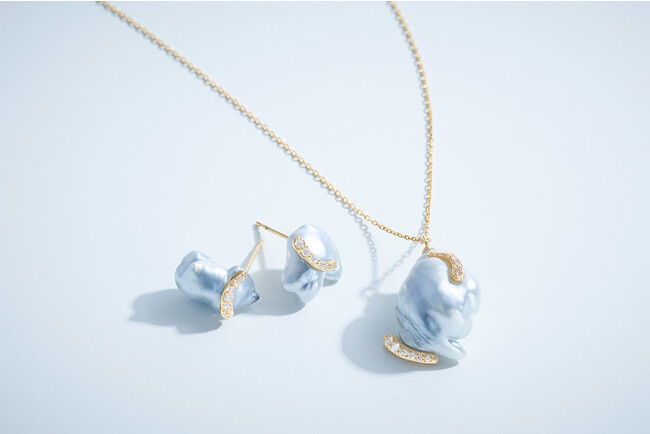 SoeL 2023AW Glittering ネックレスとピアス SoeL 2023AW Glittering ネックレスとピアス