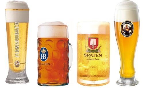 ドイツ公式ブリュワリーのビールも！