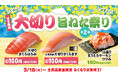 【はま寿司】大切りの“まぐろはらみ”とサクラマスが100円(税込110円)!「はま寿司 大切り旨ねた祭り 第2弾」を開催!