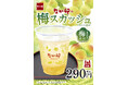 【なか卯】爽やかな酸味がこれからの季節にぴったりなドリンク　　和歌山県産の梅を使用！なか卯が「梅スカッシュ」を新発売！