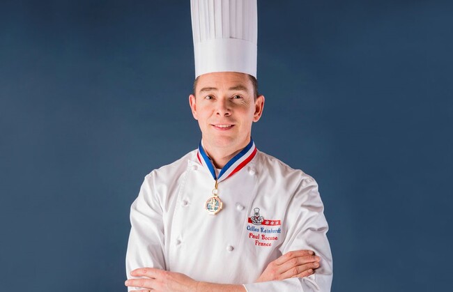 フランス・リヨン「ポール・ボキューズ」本店の総料理長、ジル・レナルト シェフ フランス・リヨン「ポール・ボキューズ」本店の総料理長、ジル・レナルト シェフ