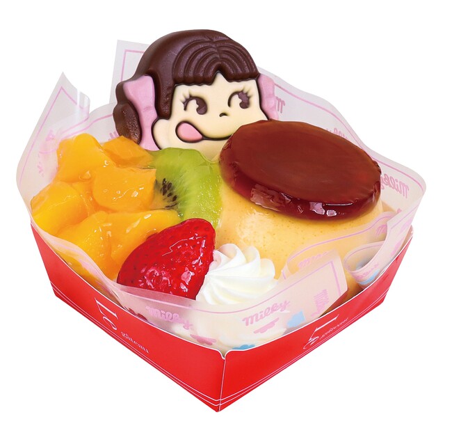 不二家のプリン・ア・ラ・モード 不二家のプリン・ア・ラ・モード