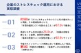 【企業のストレスチェック運用に課題、外部システム利用でも25.0%が「改善の余地あり」】今後のストレスチェック実施において重視したい項目、「手続きの簡素化」に並ぶ、同率1位の項目は?