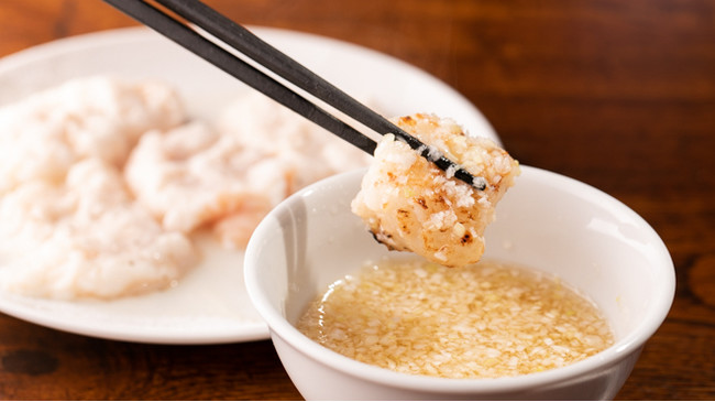 ■ホルモンの明石焼き：1,100円(税込)