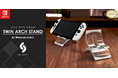 透明な存在感で空間を彩る、「TWIN ARCH STAND for Nintendo Switch」本日発売。