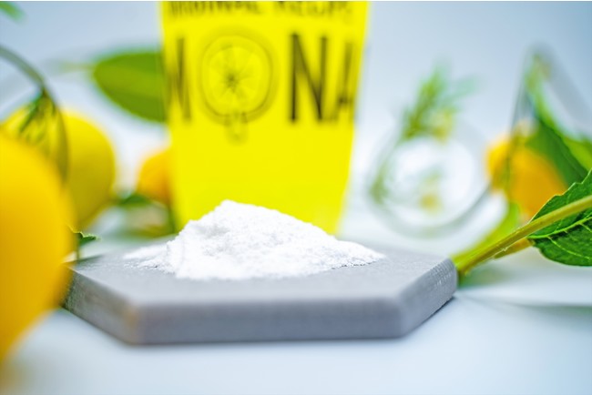 塩レモネードは宮古島の雪塩を使用