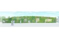 来場者をお出迎えする緑化壁「横浜銀行 GREEN WALL」のイメージ初公開　～プラチナパートナー「横浜銀行」の魅力創出プロジェクト協賛～