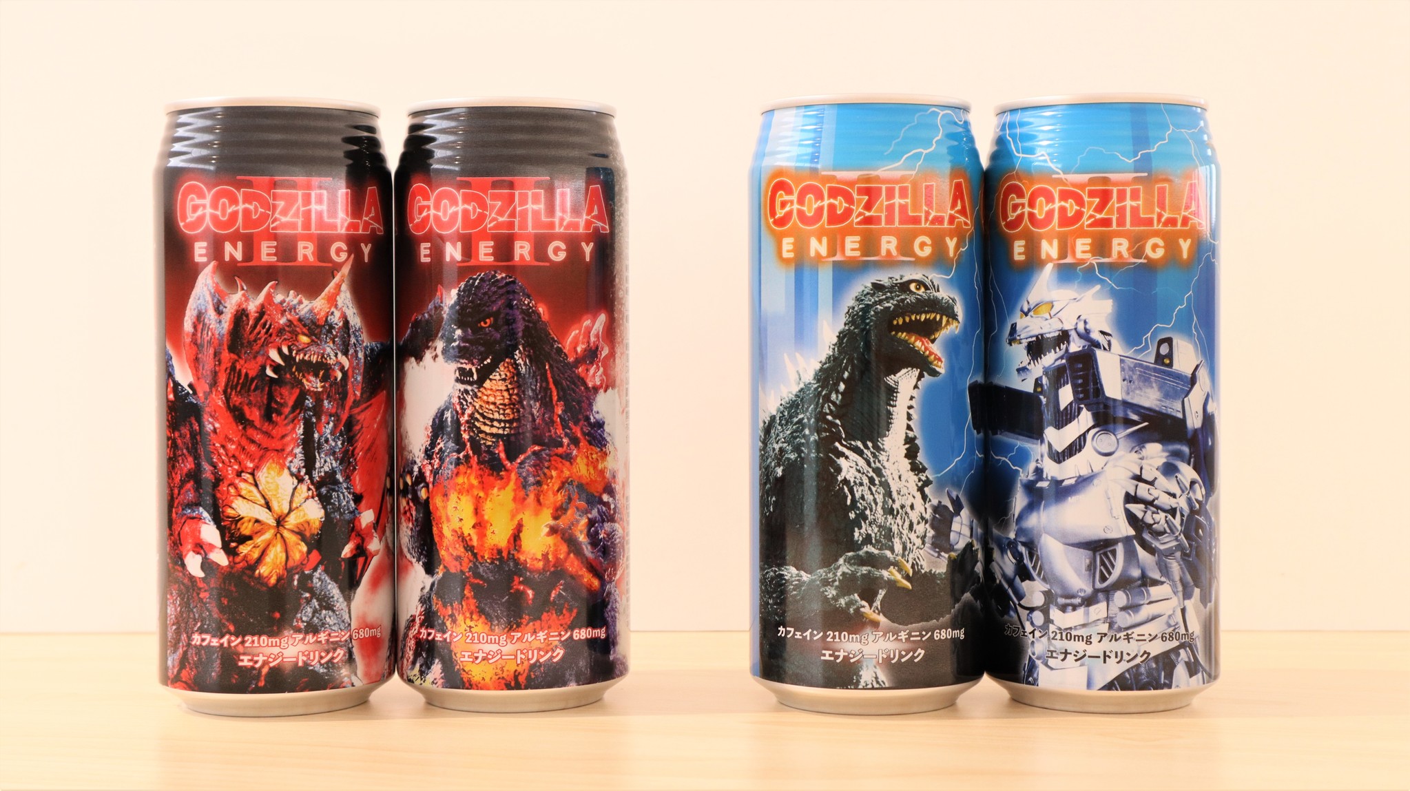 怪獣王 ゴジラのエナジードリンク第二弾 Godzilla Energy 人気の バーニングゴジラ 3式機龍 の２種類のパッケージで登場 株式会社チェリオコーポレーションのプレスリリース