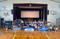【シーホース三河】シェーファーアヴィ幸樹選手が岡崎市立山中小学校を訪問！「夢」をテーマにした講演と、大興奮のダンク披露で児童と交流
