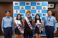 【シーホース三河】長野誠史選手とSuper Girlsが1日警察官に就任！刈谷駅前で「飲酒運転をなく“そうめん”」を配布し根絶を呼びかけ