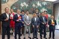 愛知県4クラブ合同で大村秀章愛知県知事を表敬訪問