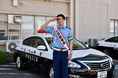 瑞穂警察署「1日警察署長」(#13 須田侑太郎選手)