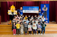 シーホースくん・MIYUU・RIKOと一緒にダンス！シーホース三河、スポーツを通じた「明るい社会の実現」へ向け幼稚園を訪問