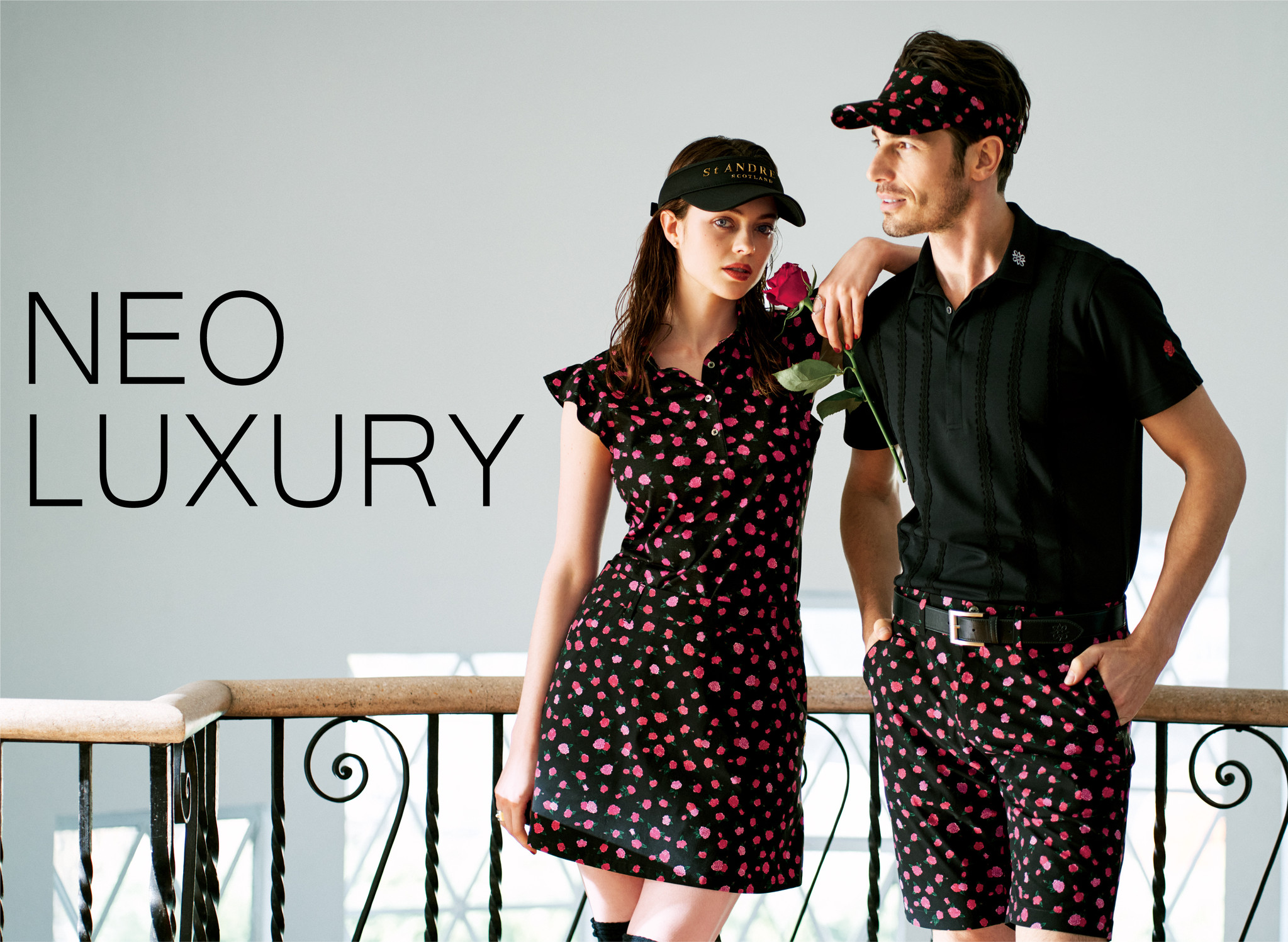 ゴルフアパレルブランド『St ANDREWS』が華やかなゴルフウェアが揃う夏のフェア“NEO LUXURY”を開催。｜株式会社TSI