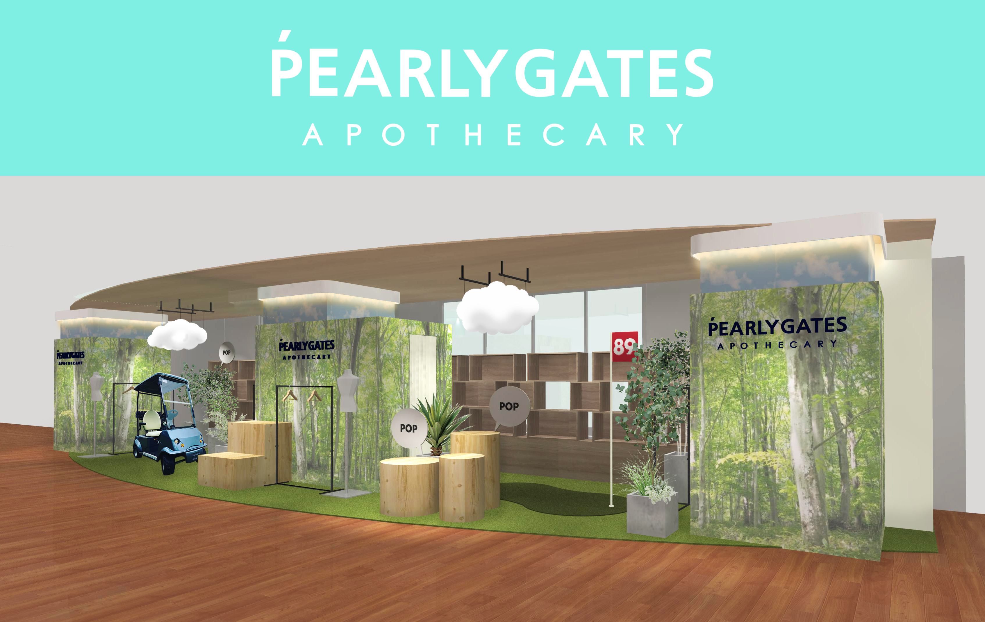 パーリーゲイツが提案するゴルフビューティ「PEARLY GATES APOTHECARY