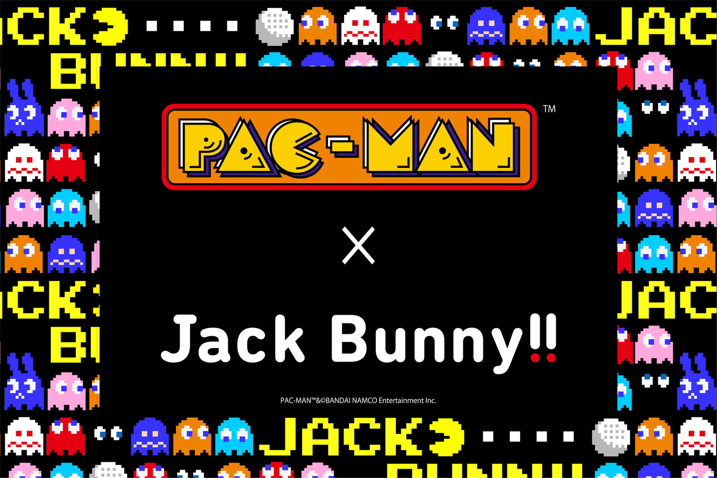 ゴルフアパレル「Jack Bunny!!」は大人気レトロゲーム「PAC-MAN