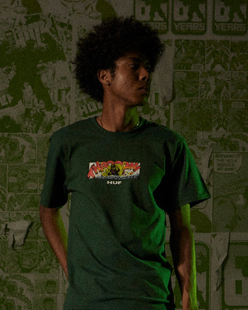 RAGE SS TEE FOREST GREEN ￥6,930