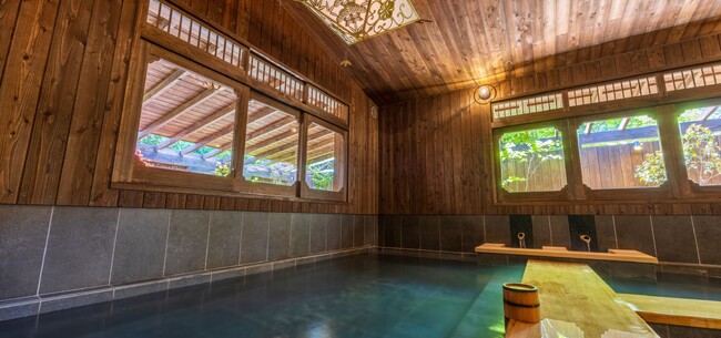 高付加価値化を目的に2023年3月にリニューアルした大浴場 高付加価値化を目的に2023年3月にリニューアルした大浴場