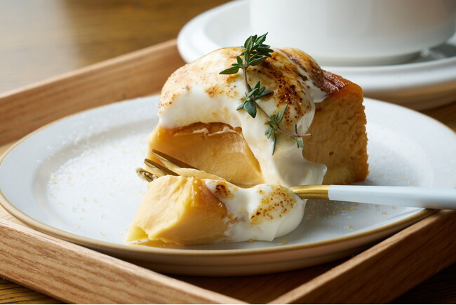 キャラメルプリン チーズケーキブリュレ：690円(税込)