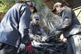 室町から続く炭焼き 黒川地区で一庫炭（菊炭）の窯出し、始まる / 兵庫県川西市