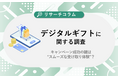 【デジタルギフトに関する調査】キャンペーン成功の鍵は“スムーズな受け取り体験”?