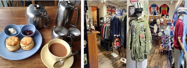 (写真左から)BRIGHTON TEA ROOM、Jump the Gun JAPAN (写真左から)BRIGHTON TEA ROOM、Jump the Gun JAPAN