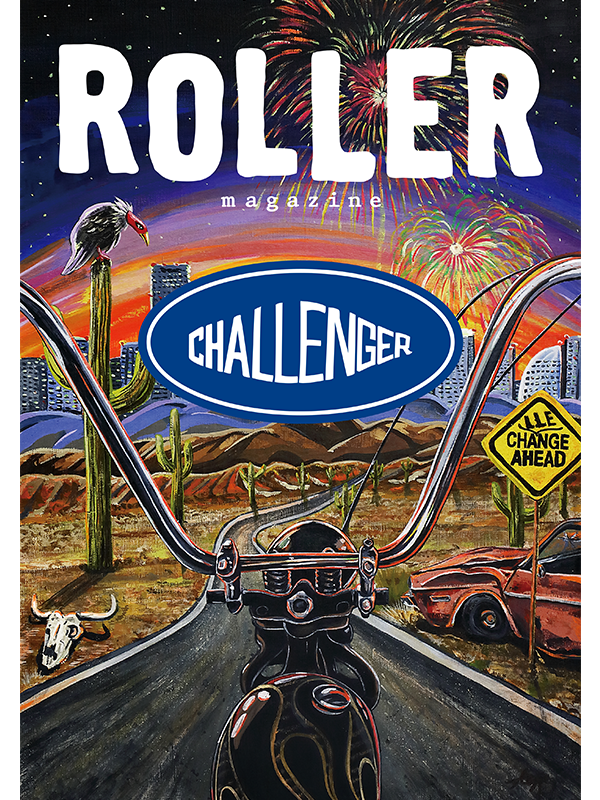 ヴィンテージバイク雑誌『ROLLER magazine』とスケーターブランド 